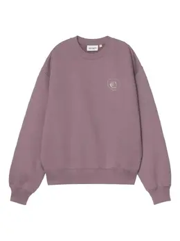 Carhartt WIP: Фиолетовый свитшот 