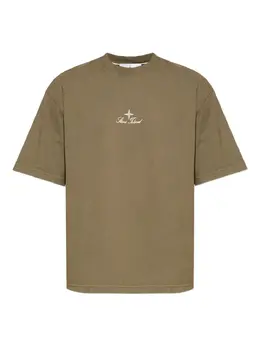 Stone Island: Зелёная футболка 