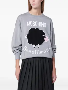 Moschino: Свитер с длинным рукавом 
