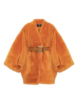 Balmain: Шуба на меху 