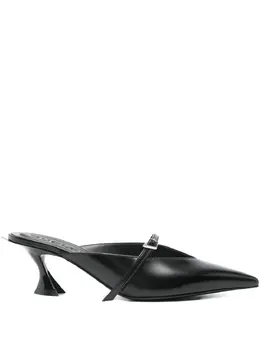 Mugler: Чёрные босоножки 