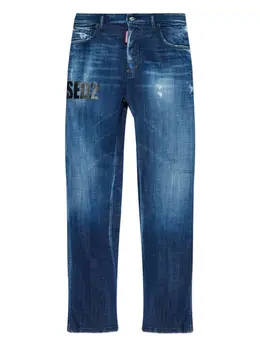 DSQUARED2: Рваные джинсы 