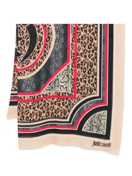 Just Cavalli: Шарф с животным принтом 