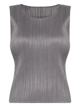 Pleats Please Issey Miyake: Топ без рукава 
