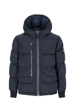 Stone Island: Куртка с капюшоном 