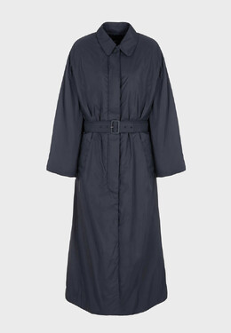 Emporio Armani: Синий пуховик 