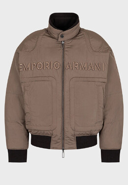 Emporio Armani: Коричневая куртка 