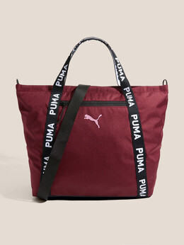 Puma: Бордовая спортивная сумка 
