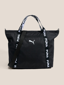 Puma: Чёрная спортивная сумка 