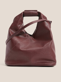 Mm6 Maison Margiela: Бордовая спортивная сумка 