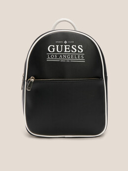 Guess: Чёрная спортивная сумка 