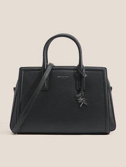 Michael Kors: Чёрная спортивная сумка 
