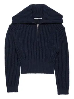 Acne Studios: Синий свитер 