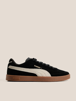 Puma: Чёрные кроссовки 
