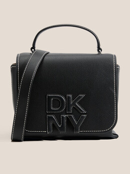 Dkny: Чёрная спортивная сумка 