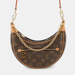 Louis Vuitton: Коричневая сумка 