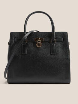Michael Kors: Чёрная спортивная сумка 