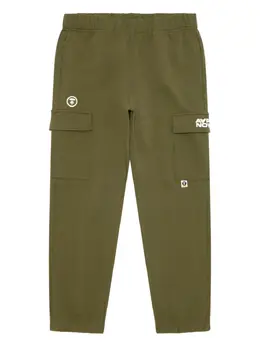 AAPE BY *A BATHING APE®: Брюки цвета хаки 