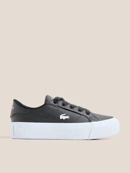Lacoste: Чёрные кроссовки 