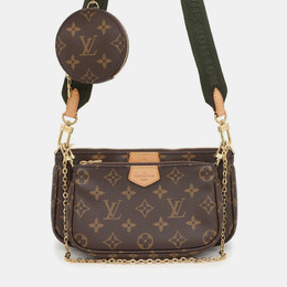 Louis Vuitton: Коричневая сумка  Pochette Accessoires