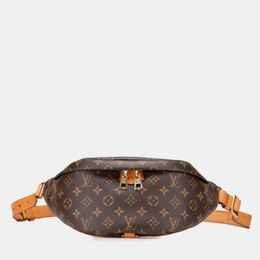 Louis Vuitton: Коричневая сумка 