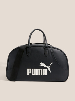 Puma: Чёрная спортивная сумка 