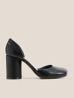 Mm6 Maison Margiela: Чёрные туфли 