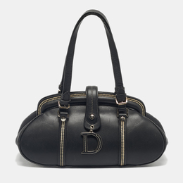 Dior: Чёрная сумка 