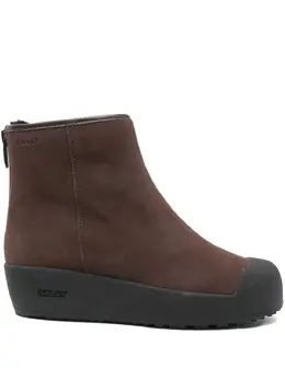 Bally: Коричневые ботинки 
