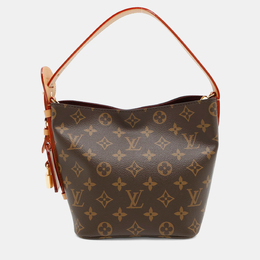 Louis Vuitton: Коричневая сумка 