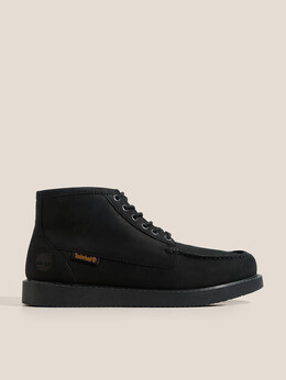 Timberland: Чёрные ботинки 