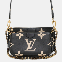 Louis Vuitton: Двухцветная сумка  Pochette Accessoires