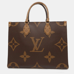 Louis Vuitton: Коричневая сумка-шоппер 
