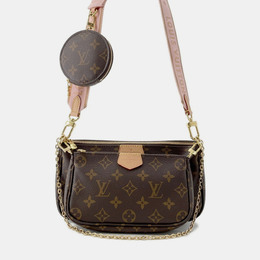 Louis Vuitton: Коричневая сумка  Pochette Accessoires