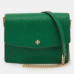 Tory Burch: Зелёная сумка 