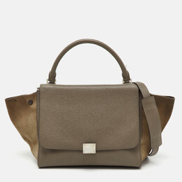 Celine: Коричневая сумка на руку 