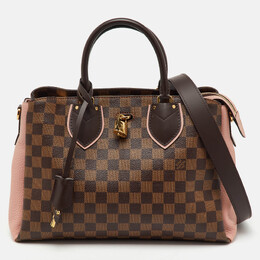 Louis Vuitton: Коричневая сумка 