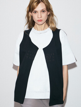 Mm6 Maison Margiela: Чёрный свитер 