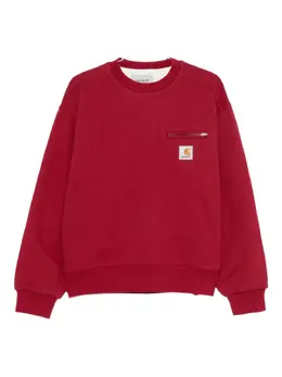 Carhartt WIP: Красный свитшот  Detroit
