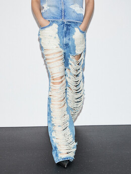 Mm6 Maison Margiela: Светлые джинсы 