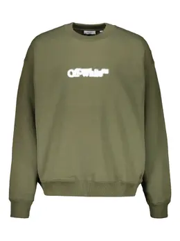 Off-White: Свитшот с длинным рукавом 