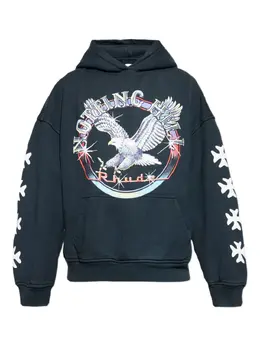 RHUDE: Тёмная футболка 