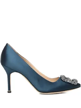 Manolo Blahnik: Синие туфли 