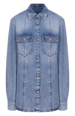 Balmain: Джинсовая рубашка 