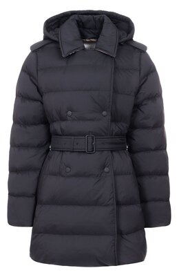 Burberry: Синий пуховик 