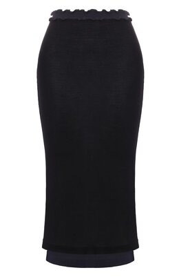 Jil Sander: Юбка из шерсти 