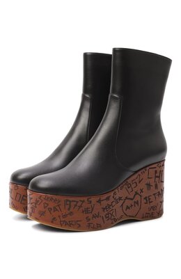 Chloé: Чёрные ботинки 