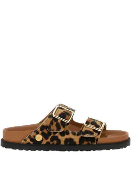 Birkenstock: Коричневые сандалии 
