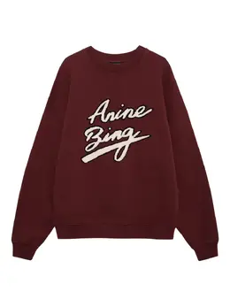 ANINE BING: Красный свитшот 