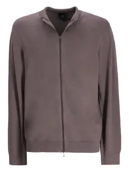 Armani Exchange: Коричневый кардиган 